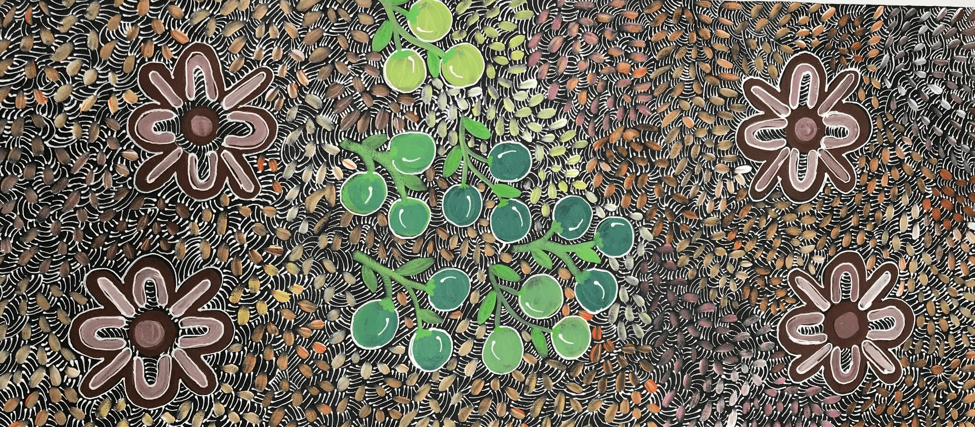 Women collecting bush Tucker